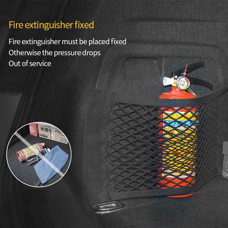 Filet de Rangement Extensible pour Coffre – Organisateur Auto Universel