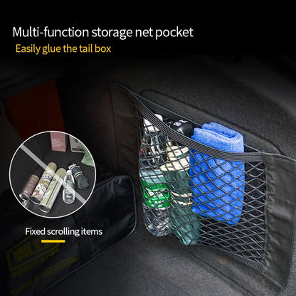 Filet de Rangement Extensible pour Coffre – Organisateur Auto Universel