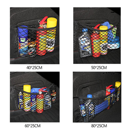 Filet de Rangement Extensible pour Coffre – Organisateur Auto Universel