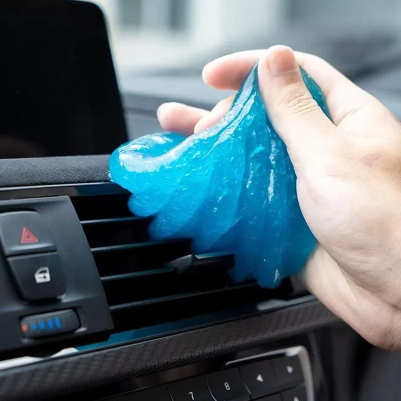 Gel de Nettoyage Auto Universal – Pâte Anti-Poussière Réutilisable