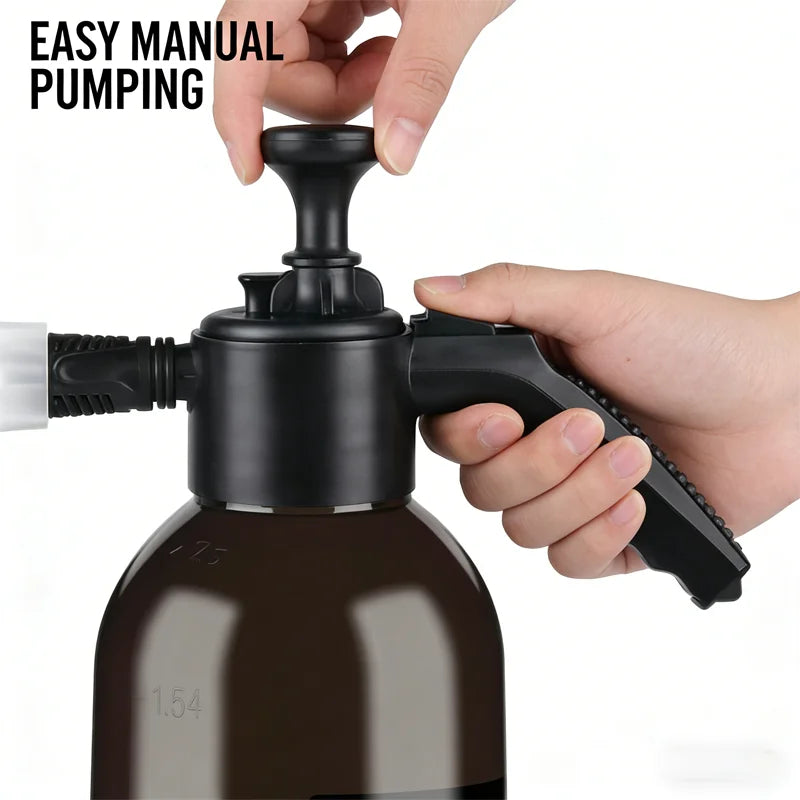 Canon à Mousse Manuel Auto (2 Litres) – Pulvérisateur à Pression