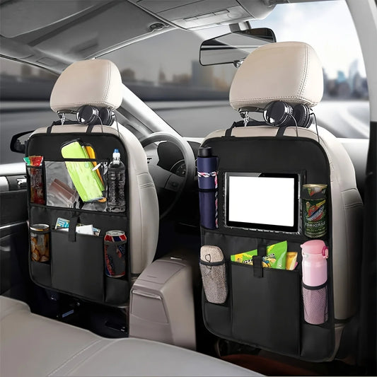 Organisateur de Siège Arrière Auto avec Support Tablette