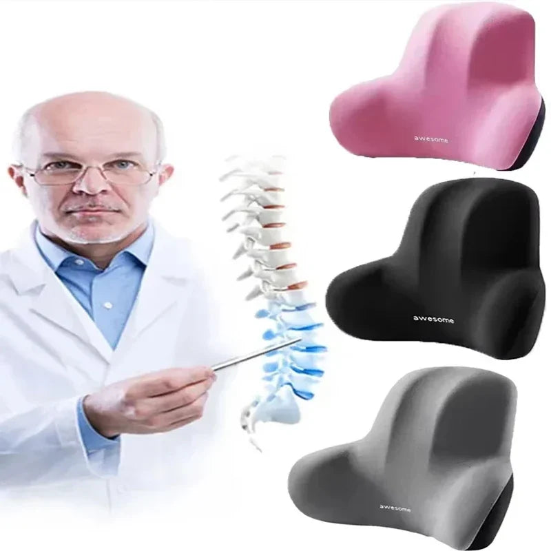 Coussin Lombaire Ergonomique Auto en Mousse à Mémoire de Forme
