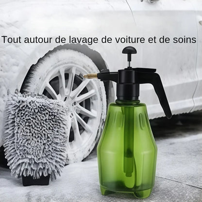 Pulvérisateur à Pression Manuel 1.5L – Nettoyage & Lavage Auto