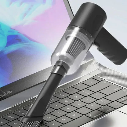 Mini Aspirateur de Voiture Sans Fil – Puissant & Rechargeable USB