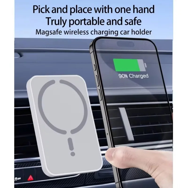 Chargeur Sans Fil Voiture Magnétique Fast Charge 15W