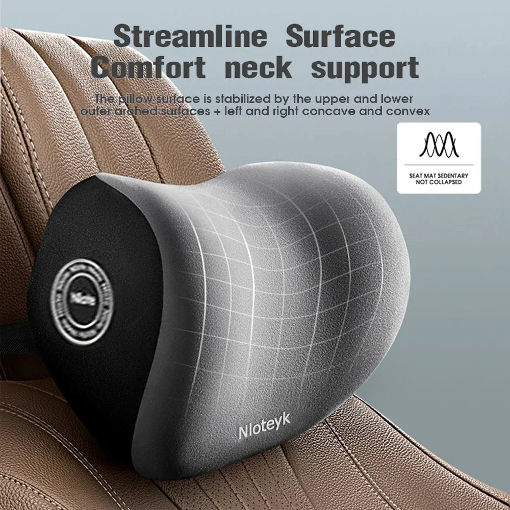 Coussin Lombaire Ergonomique Auto en Mousse à Mémoire de Forme