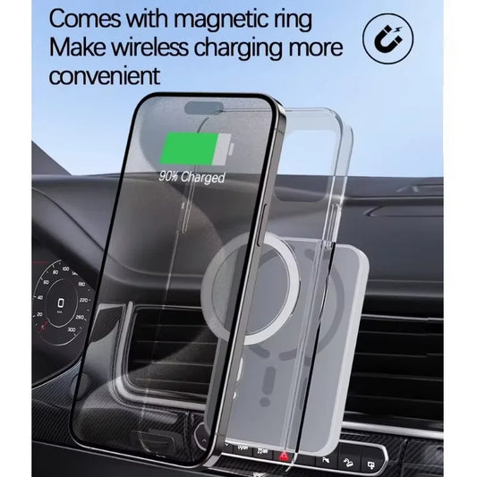 Chargeur Sans Fil Voiture Magnétique Fast Charge 15W