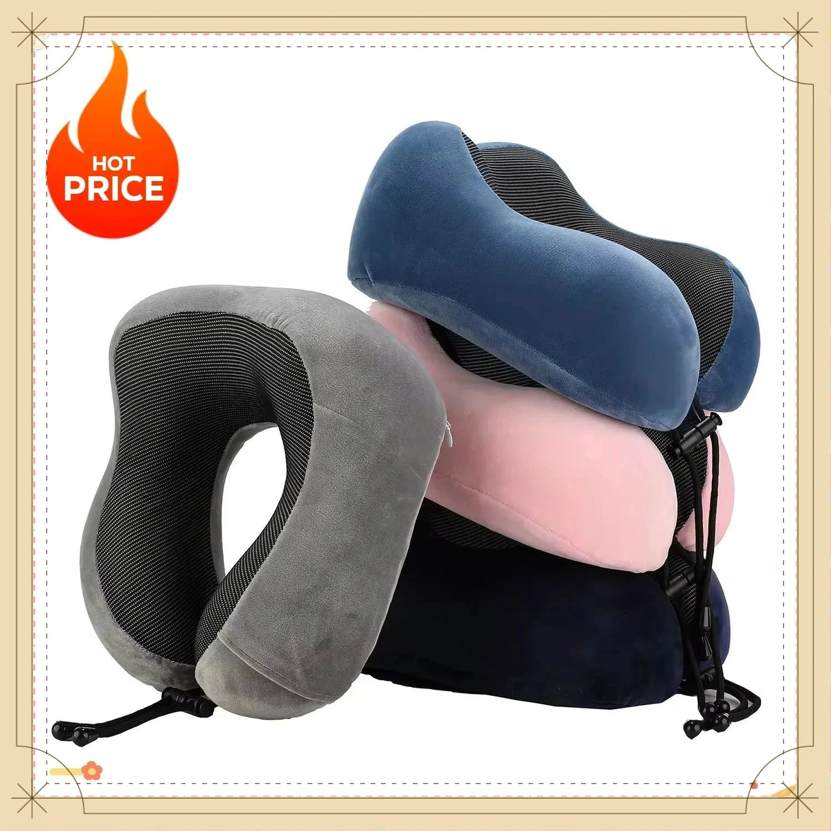 Coussin Cervical Ergonomique en Mousse à Mémoire
