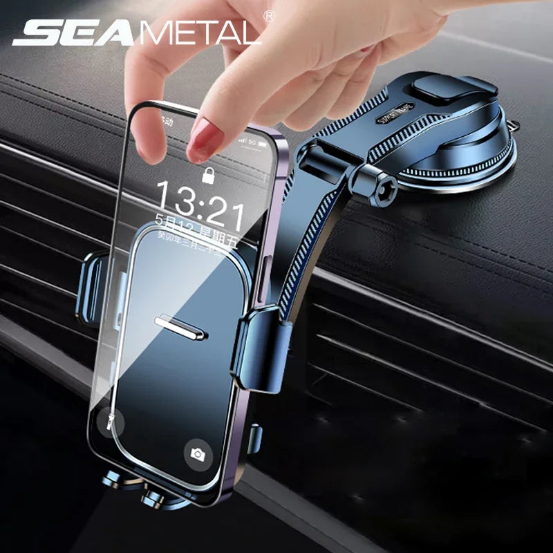 Support Téléphone Voiture Suction Pro - Rotation 360°