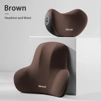 Coussin Lombaire Ergonomique Auto en Mousse à Mémoire de Forme