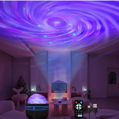 Mini Projecteur LED Ciel Étoilé Galaxy USB – Éclairage Ambiance Voiture