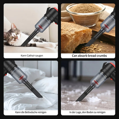 Mini Aspirateur Sans Fil Portable Auto – Puissance & Compact 2-en-1