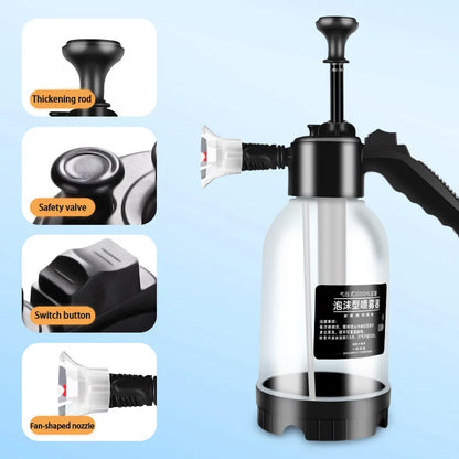 Canon à Mousse Manuel Auto (2 Litres) – Pulvérisateur à Pression