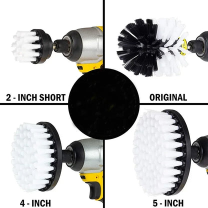 Kit de Brosses de Nettoyage Auto pour Perceuse