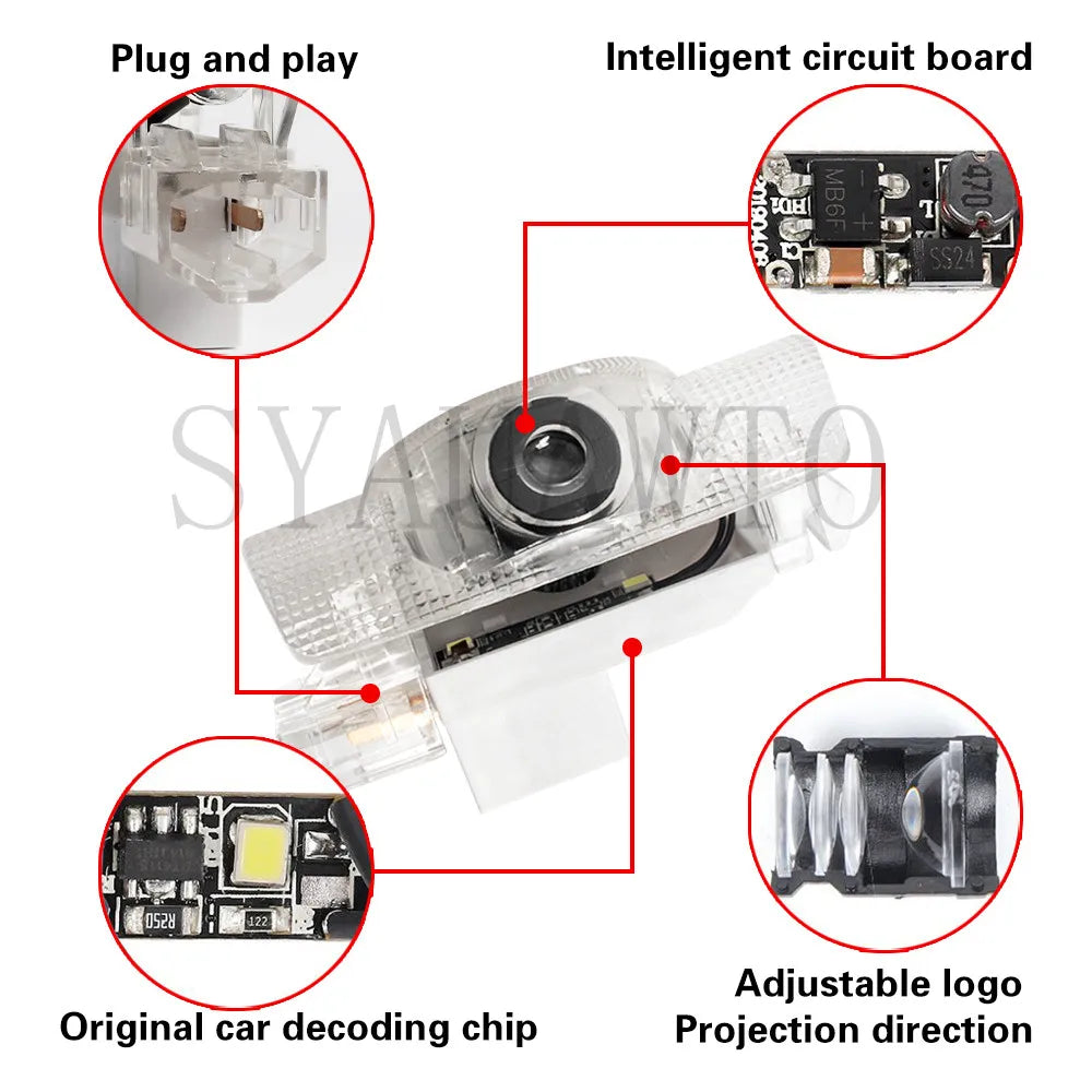 Mini Projecteur LED Ciel Étoilé USB – Éclairage d'Ambiance Auto