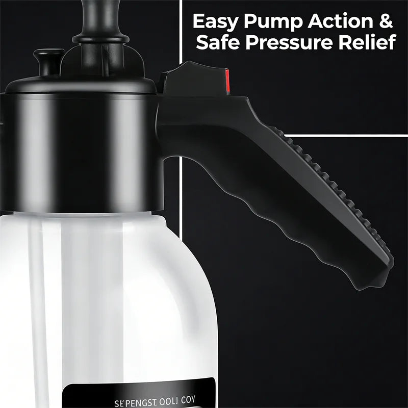 Canon à Mousse Manuel Auto (2 Litres) – Pulvérisateur à Pression