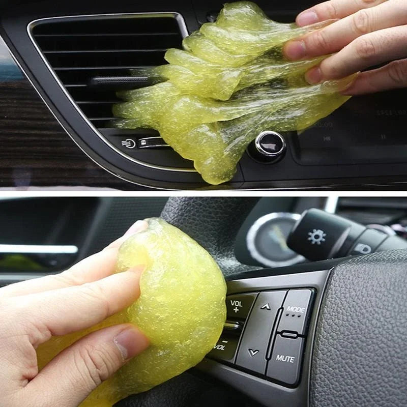 Gel de Nettoyage Auto Universal – Pâte Anti-Poussière Réutilisable